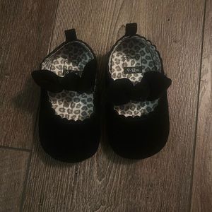 3/$20 Bundle and Save! Carter’s Black Velvet Bow Shoes